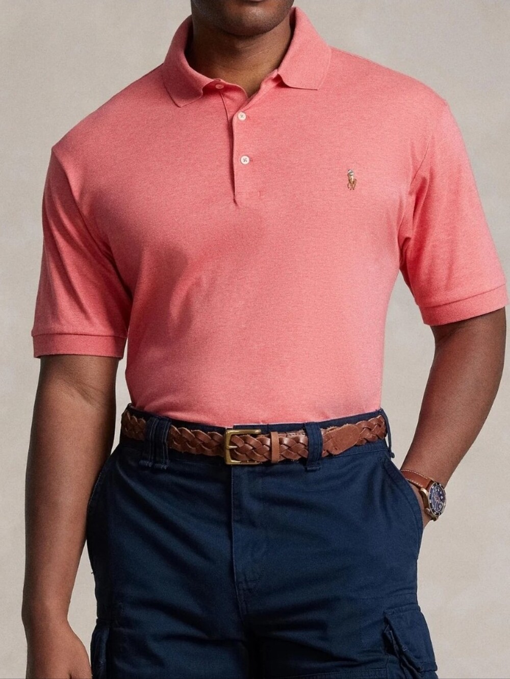 $125 Polo Ralph Lauren Mens Big Tall Classic Fit Polo Shirt